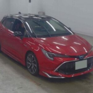 2020 Toyota Corollasport red gasoline used car Japan export