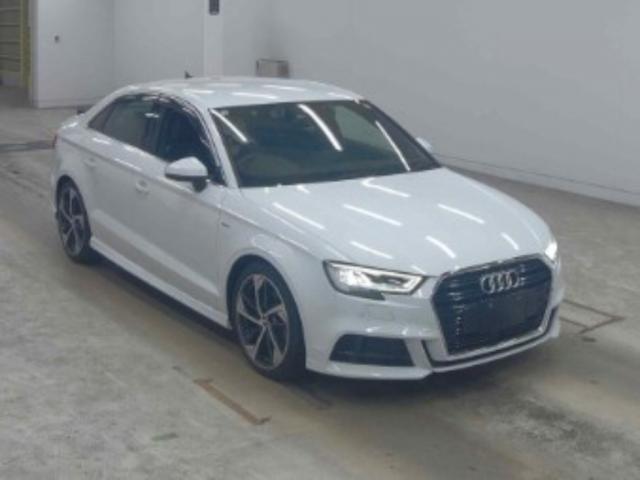 Ref:AUX-24933384 AUDI A3 SEDAN 2019 1 2019 Audi A3 Sedan pearl gasoline used car Japan export