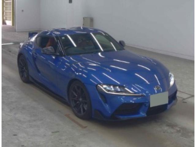 Ref:AUX-24933408 TOYOTA SUPRA 2023 1 2023 Toyota Supra blue gasoline used car Japan export