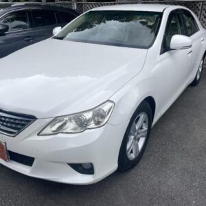 2010 Toyota Mark X pearl gasoline used car Japan export