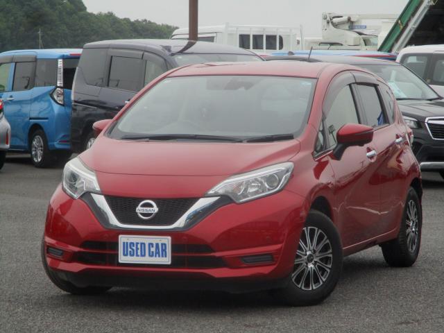 Ref:AUX-24933515 NISSAN NOTE 2017 1 2017 Nissan Note red gasoline used car Japan export