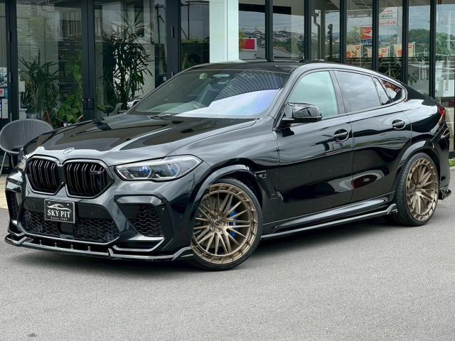 Ref:AUX-24934127 BMW X6 M 2021 1 2021 Bmw X6 M black gasoline used car Japan export