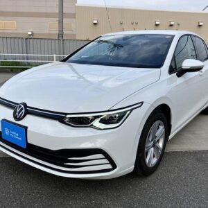 2021 Volkswagen Golf white gasoline used car Japan export