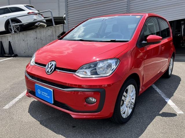 Ref:AUX-24935987 VOLKSWAGEN UP! 2018 1 2018 Volkswagen Up! red gasoline used car Japan export