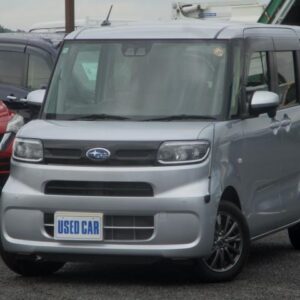 2022 Subaru Chiffon silver gasoline used car Japan export