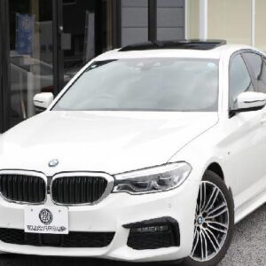 2019 Bmw 5 Series white gasoline used car Japan export
