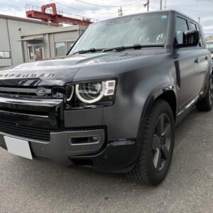 2024 Land Rover Defender gray gasoline used car Japan export