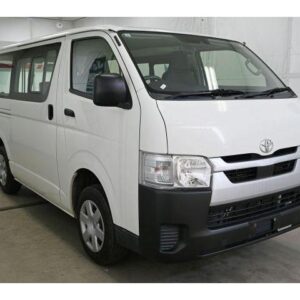 2021 Toyota Hiace Van white diesel used car Japan export