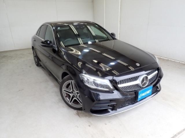 Ref:AUX-24938014 MERCEDES BENZ C-CLASS 2019 1 2019 Mercedes Benz C-Class black hybrid used car Japan export