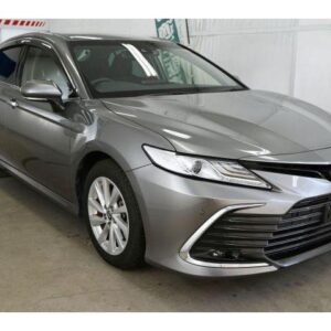 2021 Toyota Camry gray gasoline used car Japan export