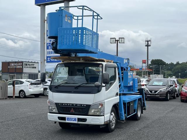 Ref:AUX-24938030 MITSUBISHI FUSO CANTER 2006 1 2006 Mitsubishi Fuso Canter white diesel used car Japan export