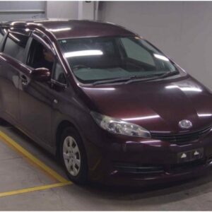 2010 Toyota Wish wine gasoline used car Japan export