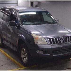 2005 Toyota Land Cruiser Prado gray gasoline used car Japan export