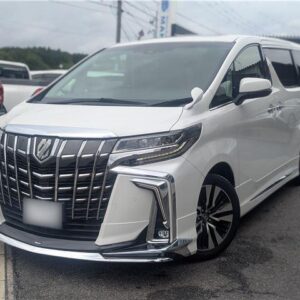 2018 Toyota Alphard pearl gasoline used car Japan export
