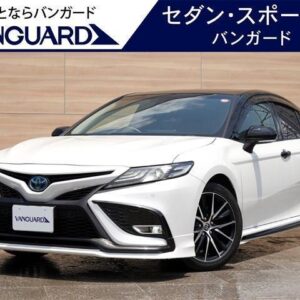 2022 Toyota Camry pearl gasoline used car Japan export