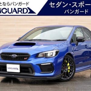 2017 Subaru Wrx Sti blue gasoline used car Japan export