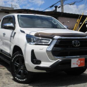 2021 Toyota Hilux white diesel used car Japan export