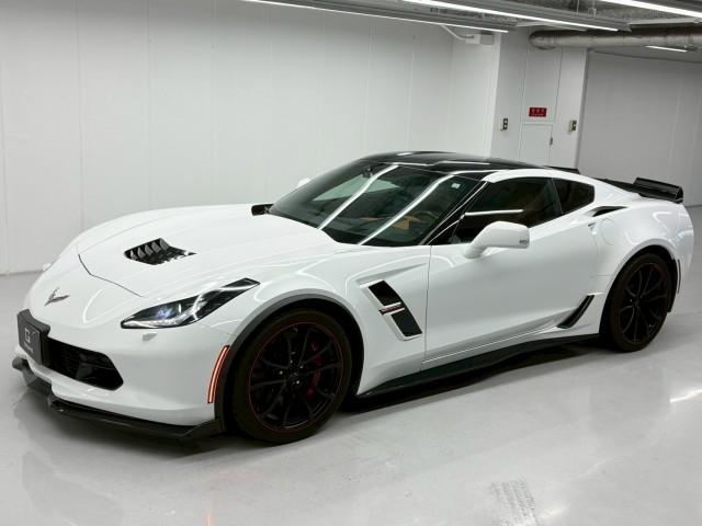 Ref:AUX-24938278 CHEVROLET CHEVROLET CORVETTE 2017 1 2017 Chevrolet Chevrolet Corvette white gasoline used car Japan export