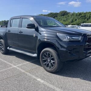 2022 Toyota Hilux black diesel used car Japan export