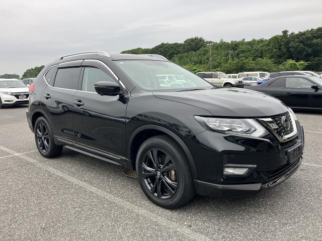 Ref:AUX-24938294 NISSAN X-TRAIL 2021 1 2021 Nissan X-Trail black gasoline used car Japan export