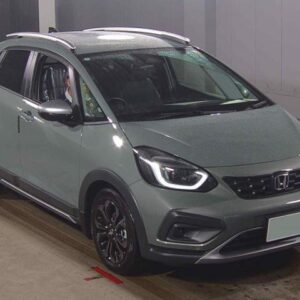2025 Honda Fit green gasoline used car Japan export