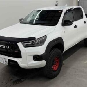 2022 Toyota Hilux white diesel used car Japan export
