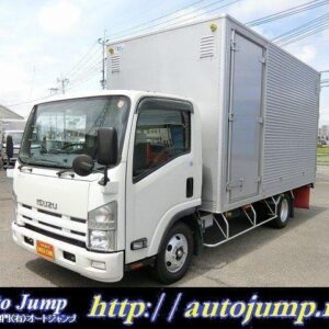 2007 Isuzu Elf Truck white diesel used car Japan export