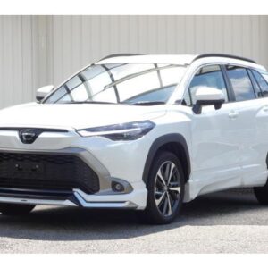 2025 Toyota Corolla Cross pearl gasoline used car Japan export