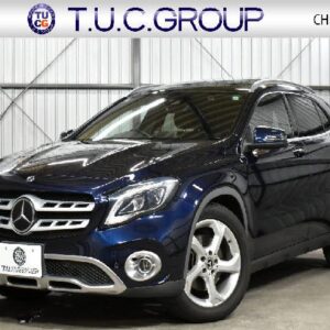 2017 Mercedes Benz Cla-Class blue gasoline used car Japan export