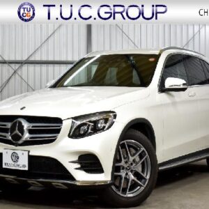 2017 Mercedes Benz Glc-Class white diesel used car Japan export