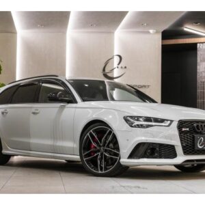 2017 Audi Rs6 Avant Performance white gasoline used car Japan export