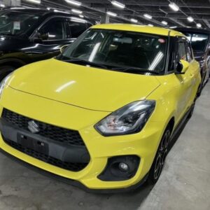 2018 Suzuki Swift Sport yellow gasoline used car Japan export