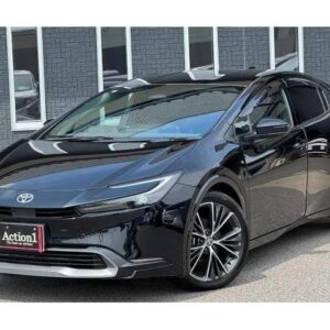 2024 Toyota Prius black gasoline used car Japan export