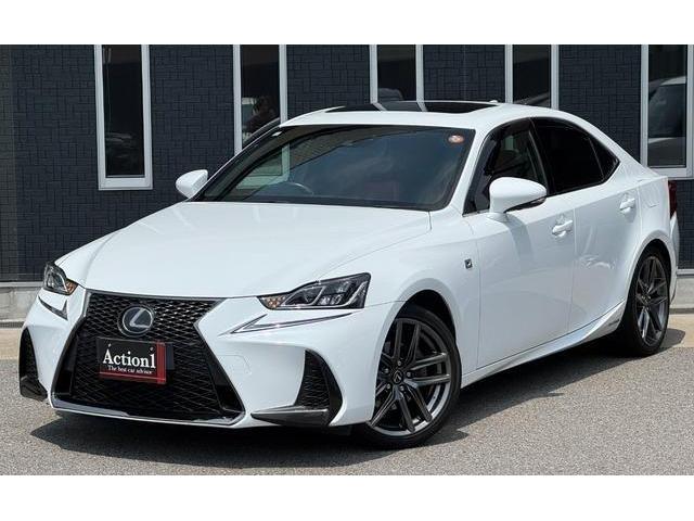 Ref:AUX-24947530 LEXUS IS 2018 1 2018 Lexus Is pearl hybrid used car Japan export