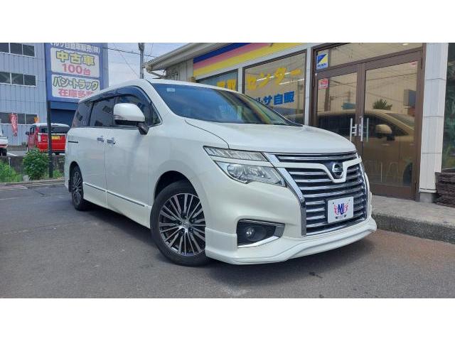 Ref:AUX-24947533 NISSAN ELGRAND 2016 1 2016 Nissan Elgrand pearl gasoline used car Japan export