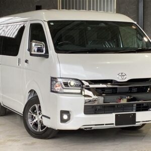 2026 Toyota Hiace Van pearl diesel used car Japan export