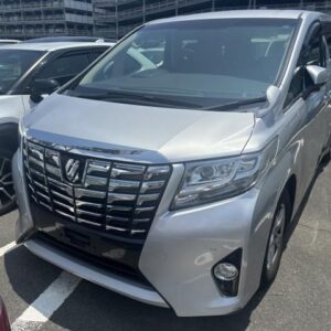 2015 Toyota Alphard silver gasoline used car Japan export