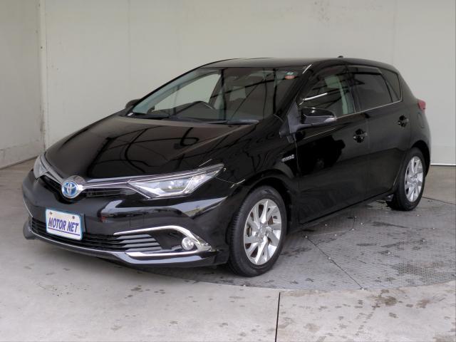 Ref:AUX-24948490 TOYOTA AURIS 2016 1 2016 Toyota Auris black hybrid used car Japan export