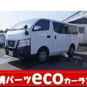 2018 Nissan Nv350Caravan Van white diesel used car Japan export