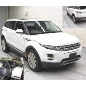 2015 Land Rover Range Rover Evoque white gasoline used car Japan export
