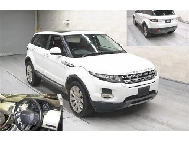 Ref:AUX-24952810 LAND ROVER RANGE ROVER EVOQUE 2015 1 2015 Land Rover Range Rover Evoque white gasoline used car Japan export