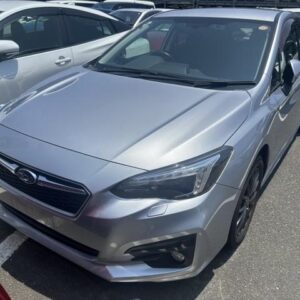 2017 Subaru Impreza Sports silver gasoline used car Japan export