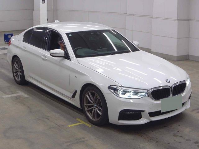 Ref:AUX-24953410 BMW 5 SERIES 2019 1 2019 Bmw 5 Series white diesel used car Japan export
