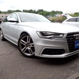 2015 Audi A6 silver gasoline used car Japan export