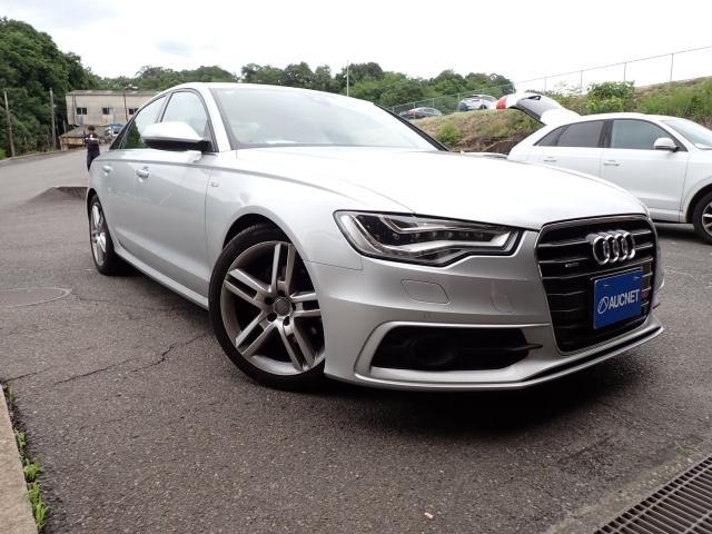 Ref:AUX-24953595 AUDI A6 2015 1 2015 Audi A6 silver gasoline used car Japan export