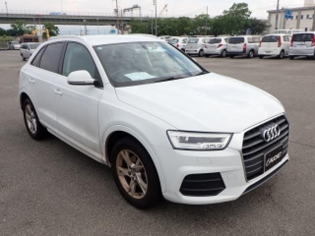 Ref:AUX-24953793 AUDI Q3 2015 1 2015 Audi Q3 white gasoline used car Japan export