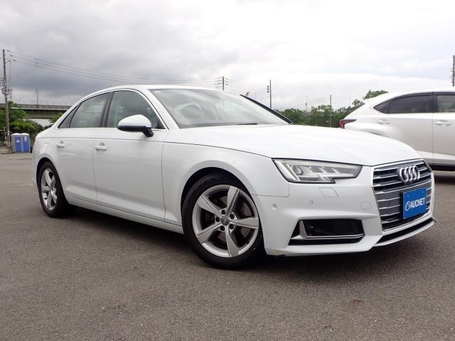 Ref:AUX-24953832 AUDI A4 2019 1 2019 Audi A4 white gasoline used car Japan export