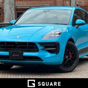 2021 Porsche Macan blue gasoline used car Japan export