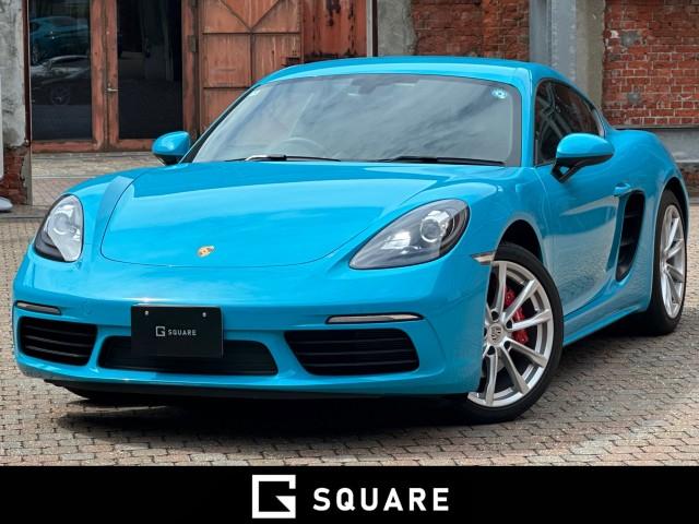 Ref:AUX-24953854 PORSCHE 718 CAYMAN 2018 1 2018 Porsche 718 Cayman blue gasoline used car Japan export