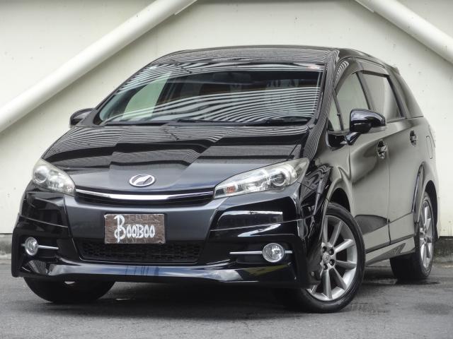 Ref:AUX-24953943 TOYOTA WISH 2014 1 2014 Toyota Wish black gasoline used car Japan export